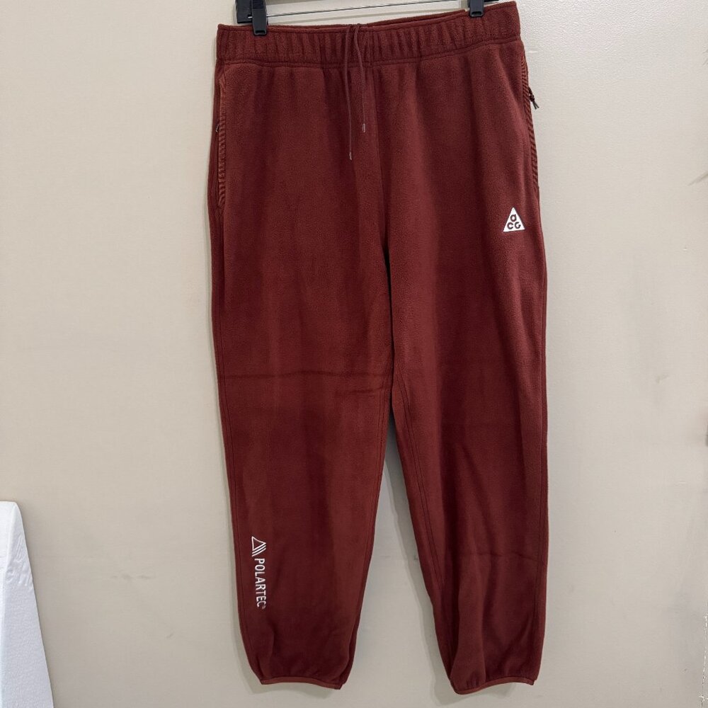 Nike ACG Polartec "Wolf Tree" Mid-Rise Fleece Pants Women's CV0608-217 NEW